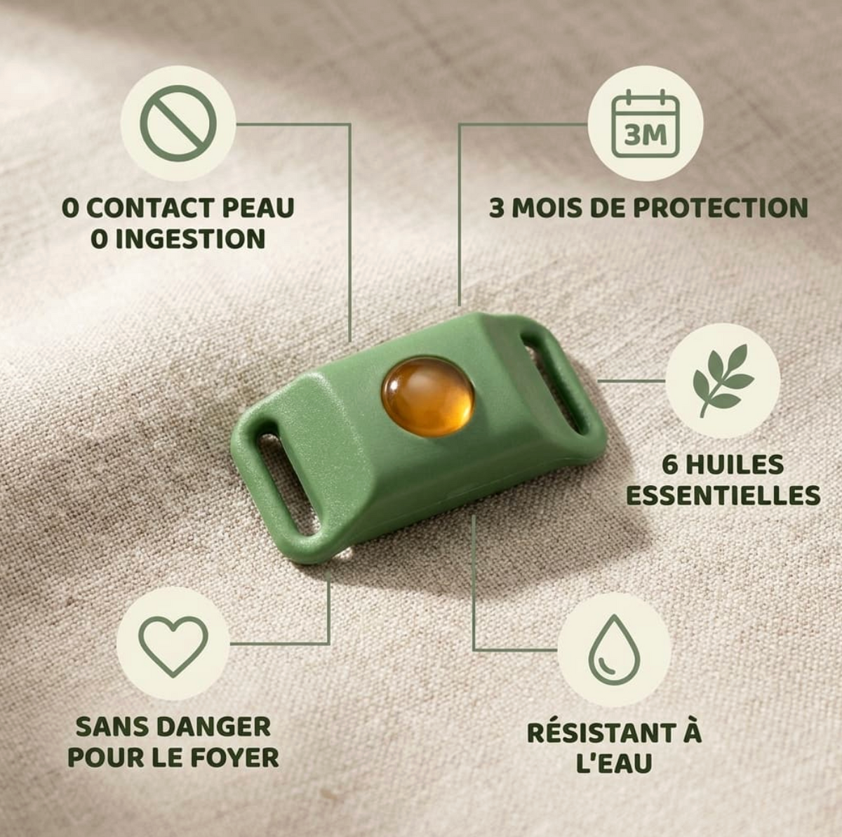 Pendentif Nuvara™ -  Collier Bien-être pour chien